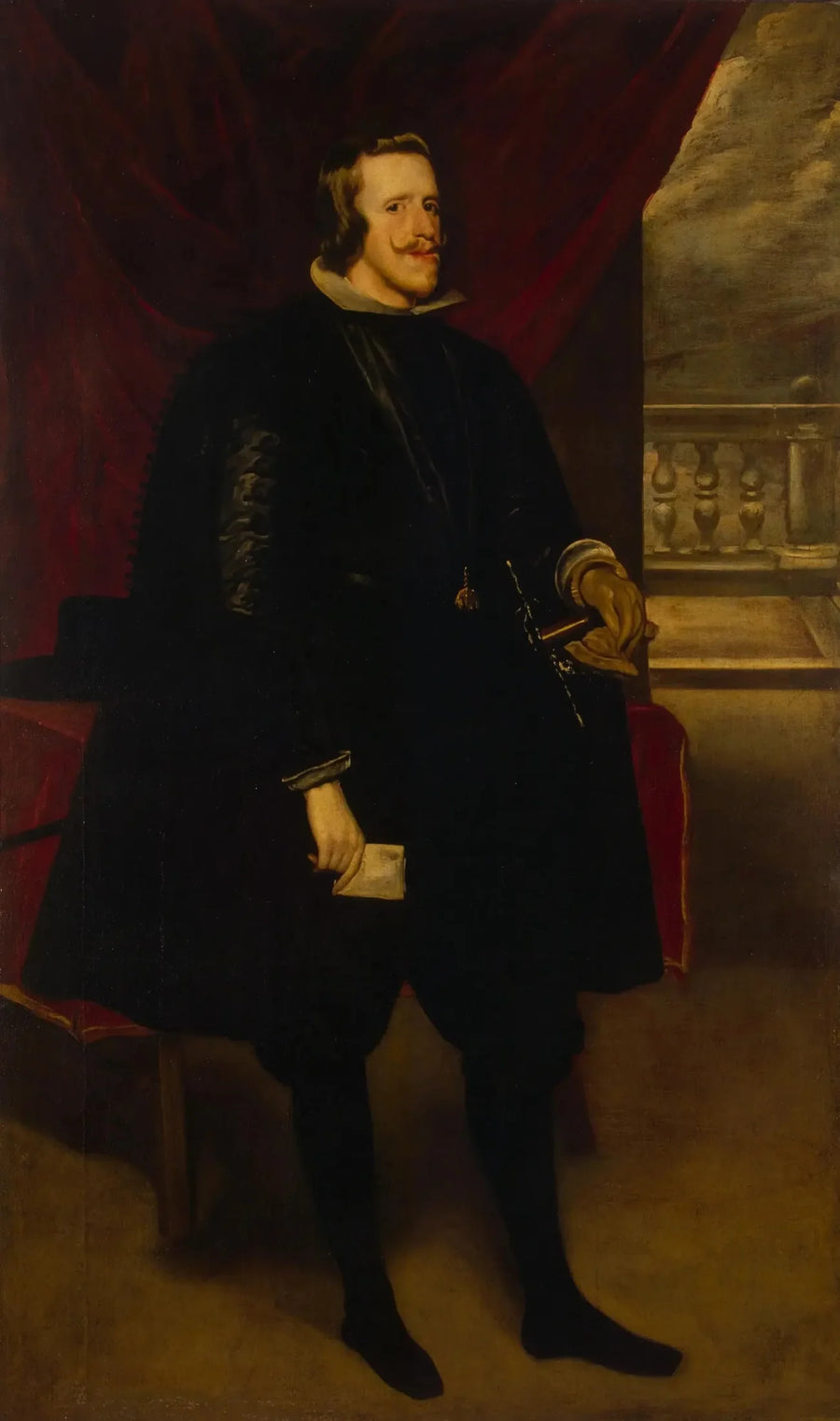 İspanya Kralı Philippe IV Portresi - Diego Velázquez