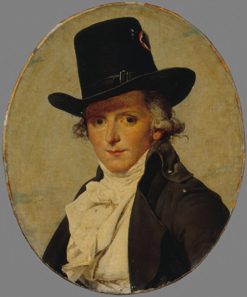 Pierre Sériziat'ın Portresi (1757-1847), David'in kayınbiraderi - Jacques-Louis David