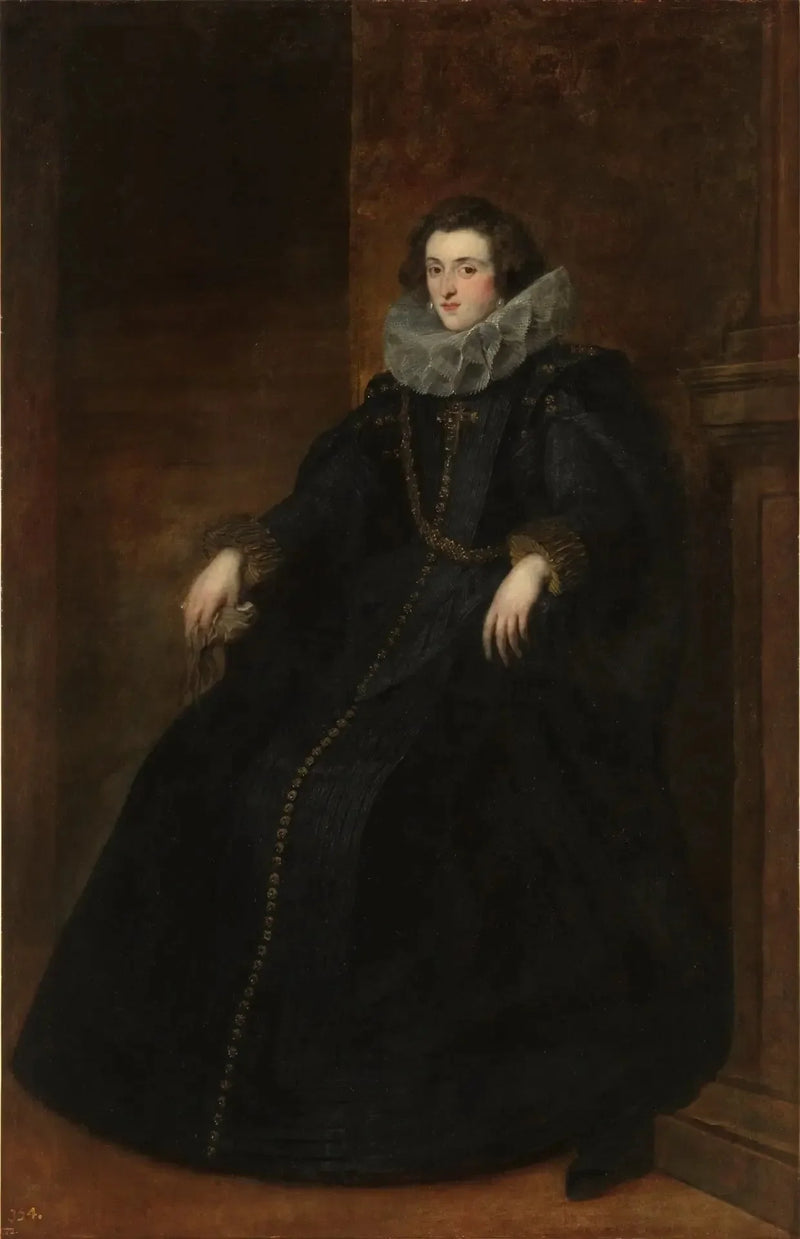 Policena Spinola, Leganés Marquise Portresi - Antoine van Dyck