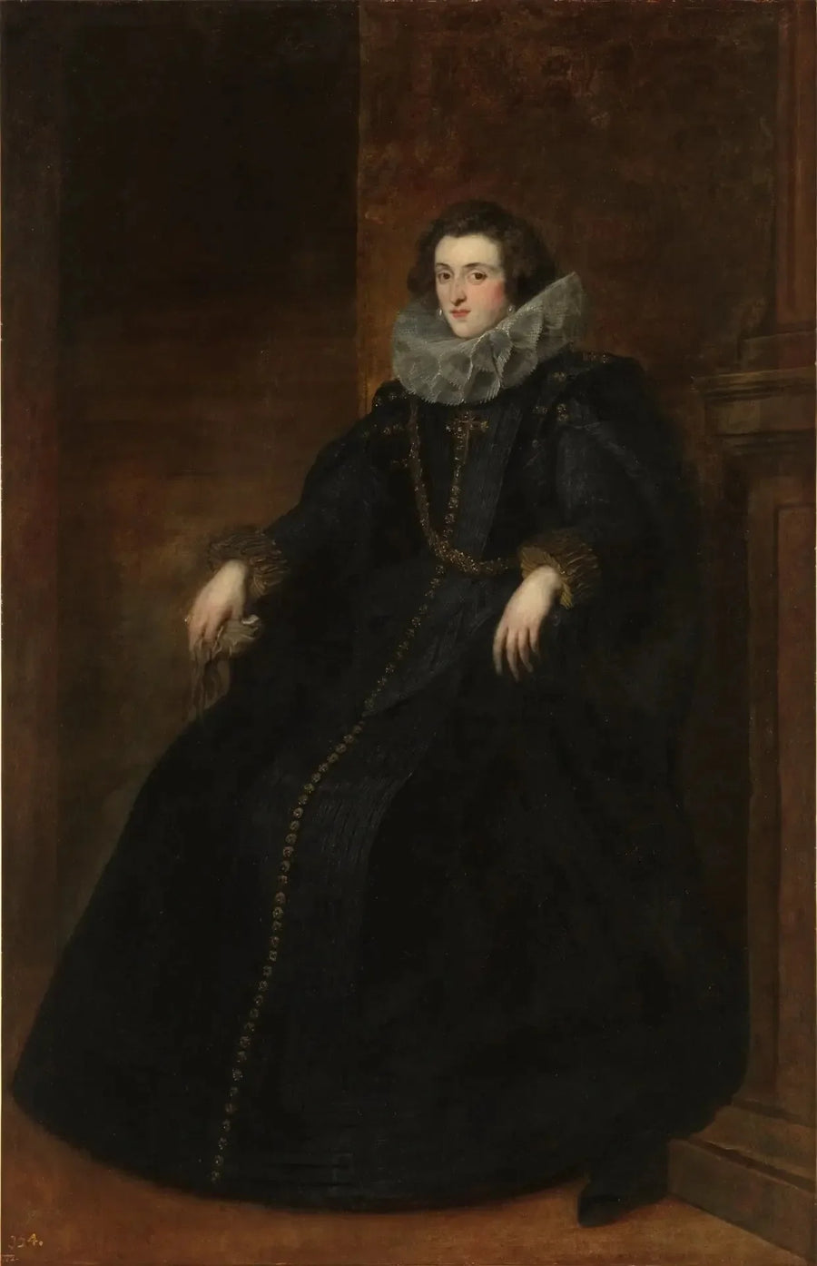 Policena Spinola, Leganés Marquise Portresi - Antoine van Dyck