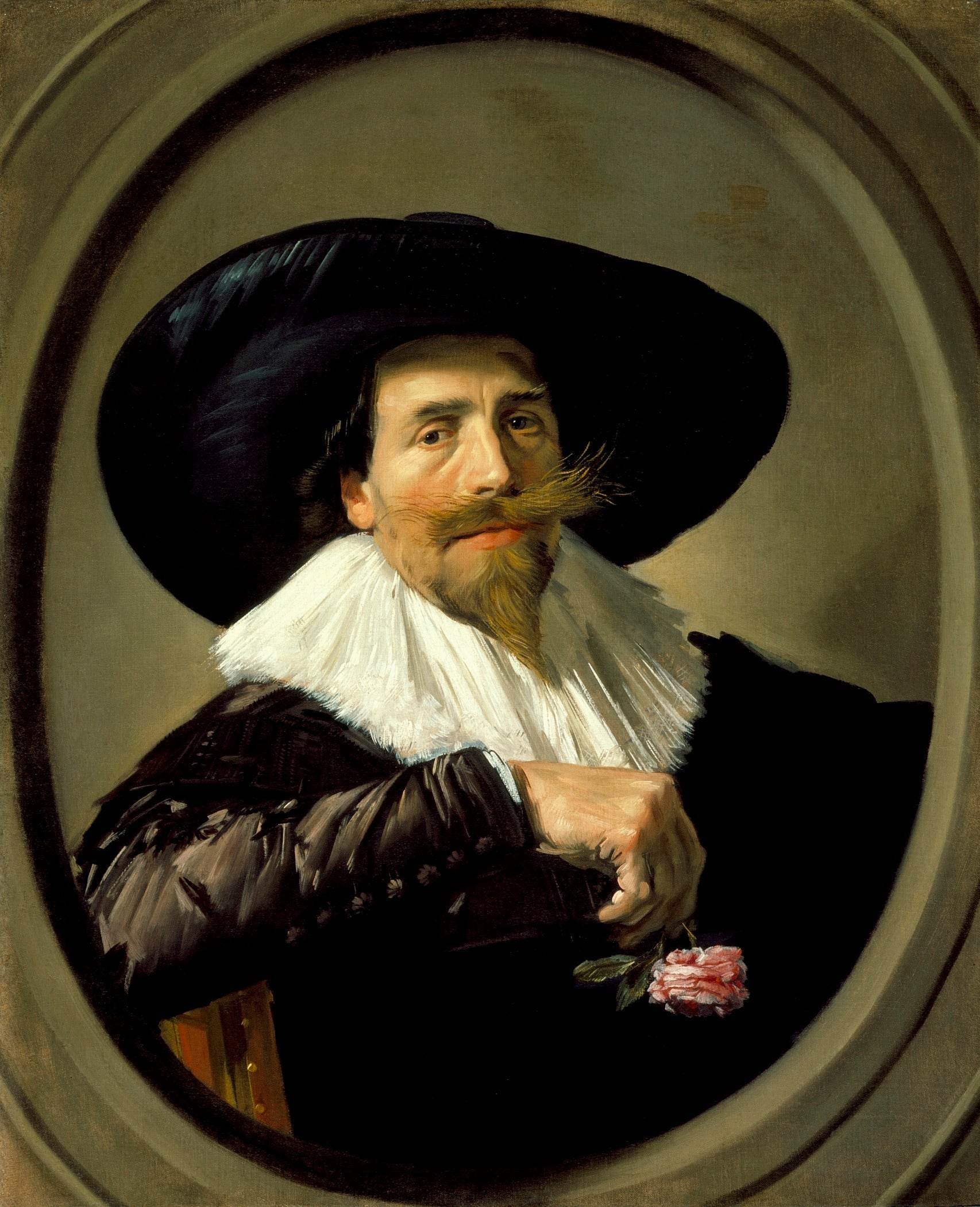 Portrait de (possible) Pieter Tjarck - Frans Hals