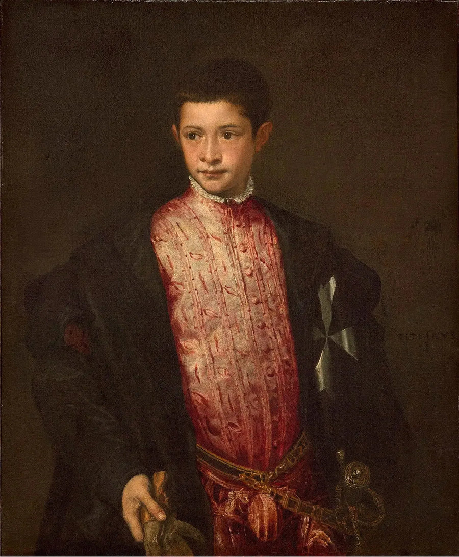 Ranuccio Farnèse Portresi - Titian