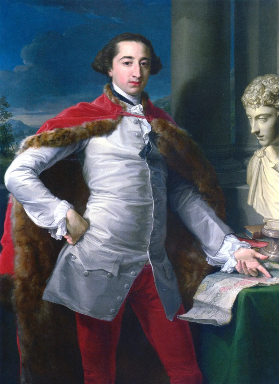 Richard Milles Portresi - Pompeo Batoni