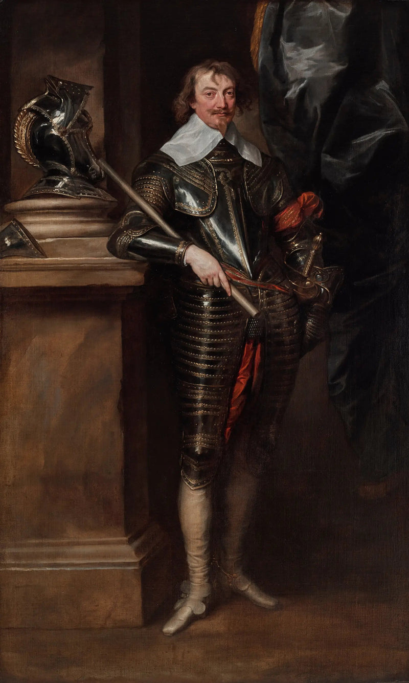 Robert Rich, Warwick Dükü İkinci, Portresi - Antoine van Dyck