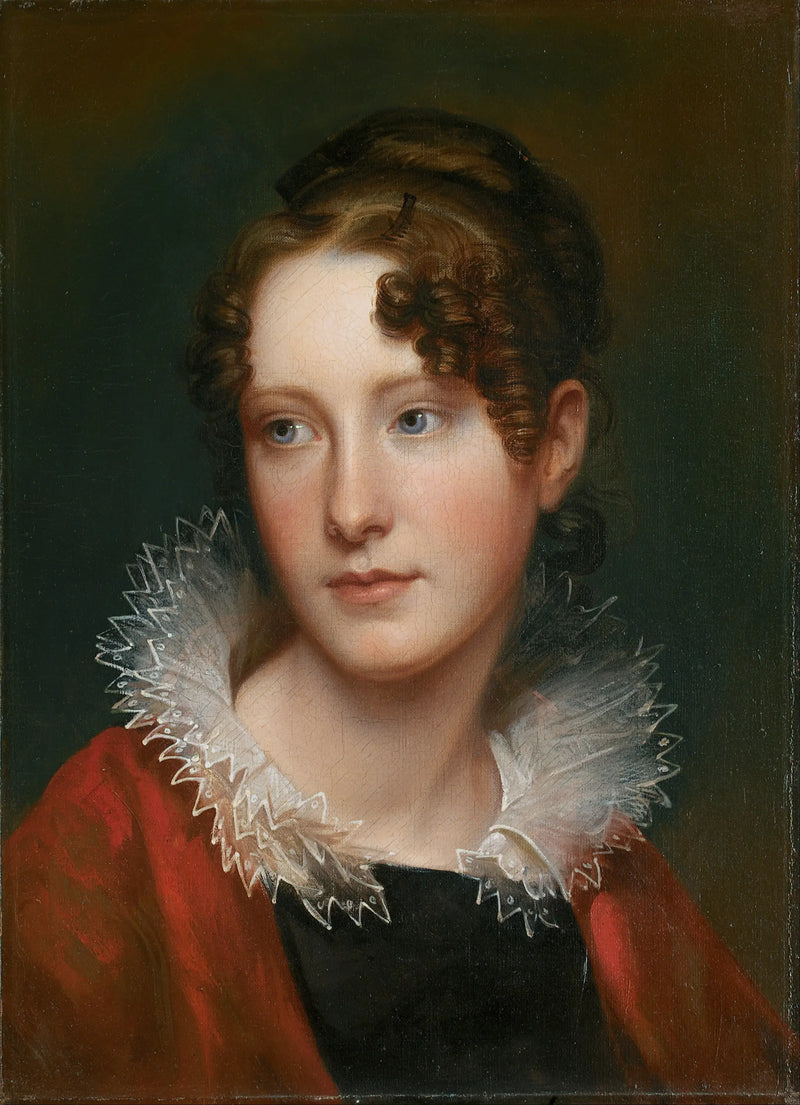 Rosalba Peale Portresi - Rembrandt Peale