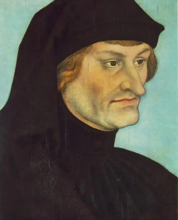 Rudolph Agricola Portresi veya Johannes Geiler von Kaysersberg Portresi - Lucas Cranach the Elder