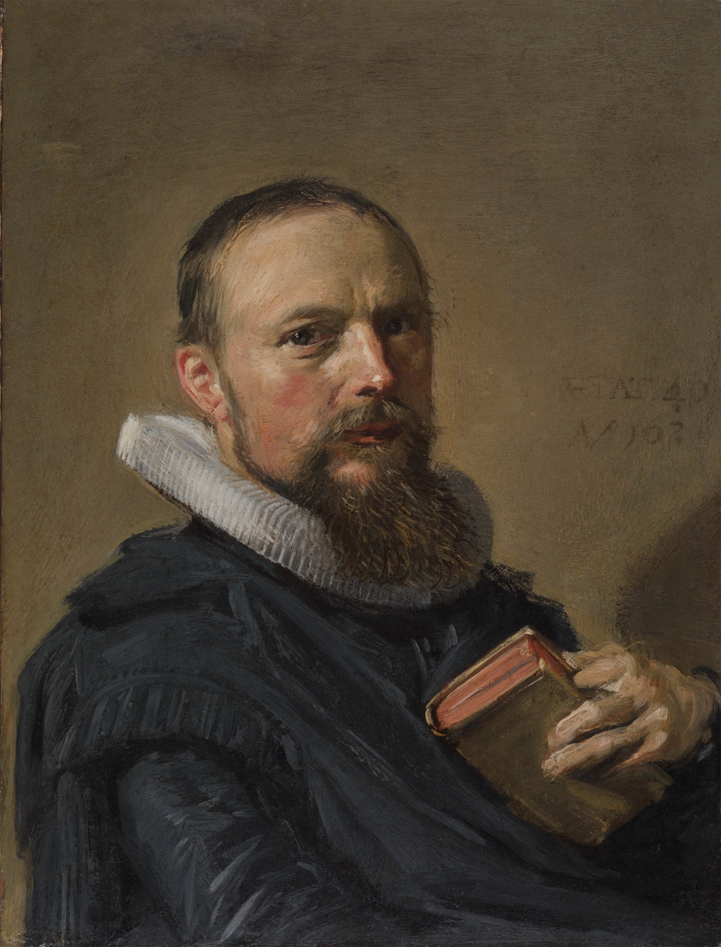 Portrait de Samuel Ampzing (1590-1632) - Frans Hals