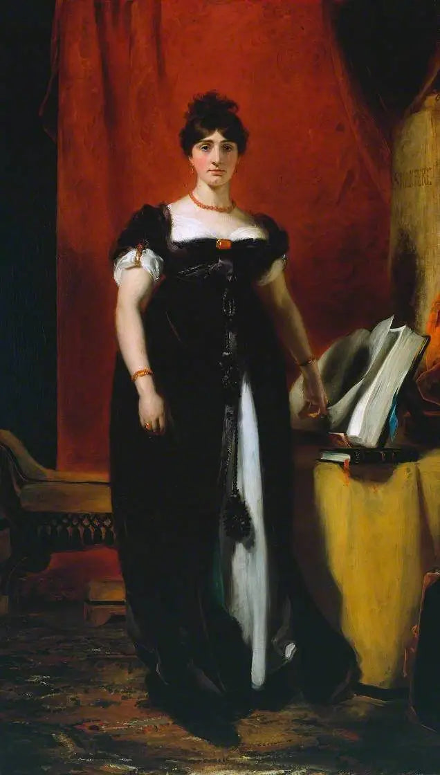 Sarah Siddons Portresi - Thomas Lawrence