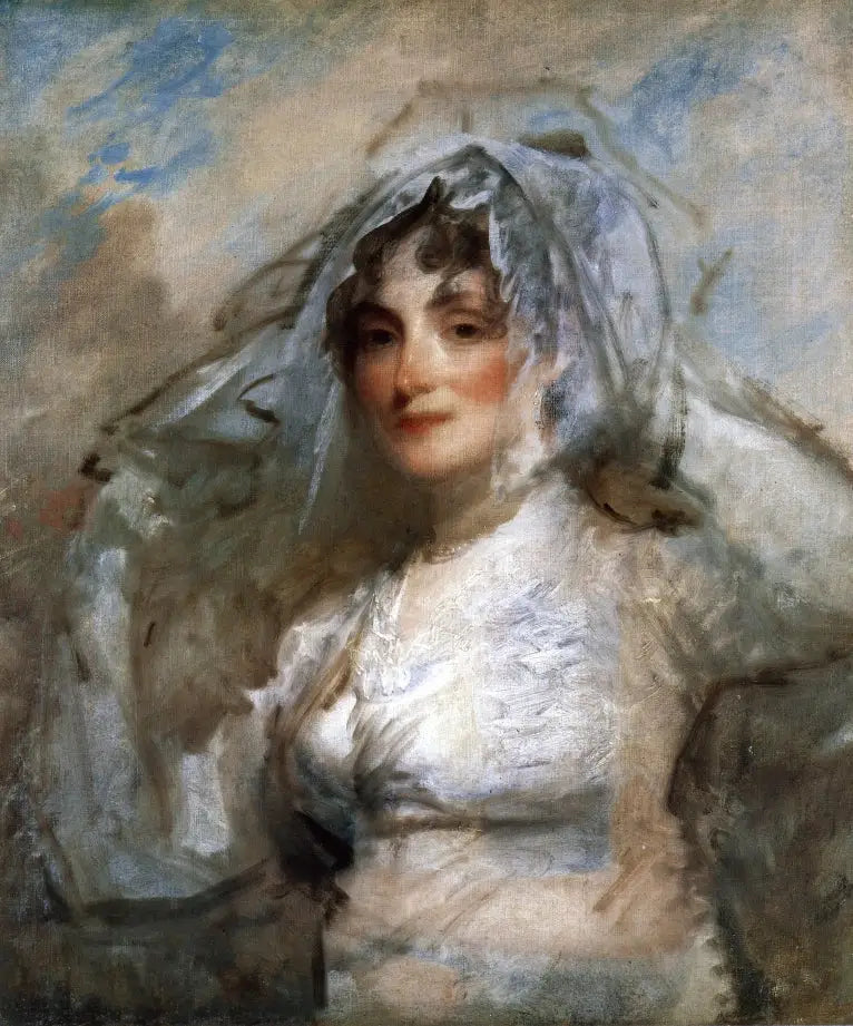 Sarah Wentworth Apthorp Morton Portresi - Gilbert Stuart