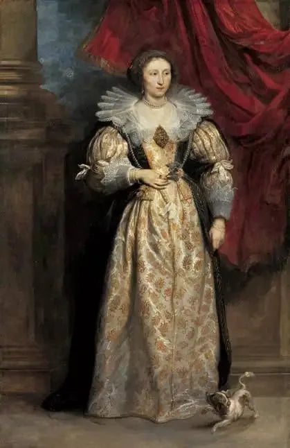 Sébilla van den Berghe Portresi - Antoine van Dyck