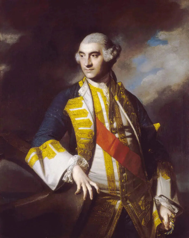 Sir Charles Saunders Portresi (c.1715-1775) - Joshua Reynolds