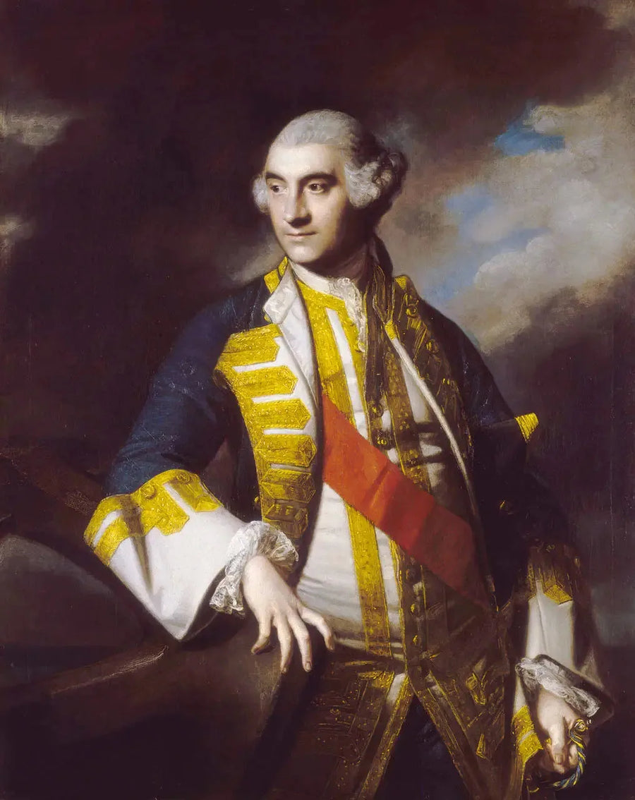 Sir Charles Saunders Portresi (c.1715-1775) - Joshua Reynolds
