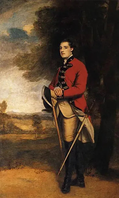 Sir Richard Worsley, 7. baronunun Portresi (1751-1805) - Joshua Reynolds