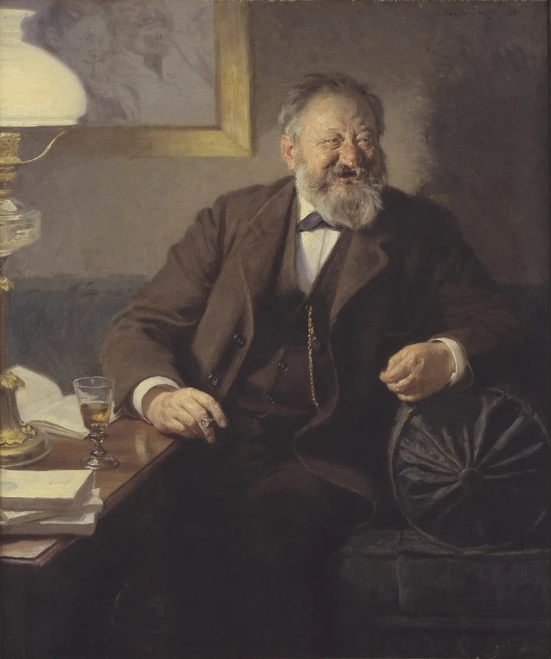 Sophus Schandorph Portresi - Peder Severin Krøyer