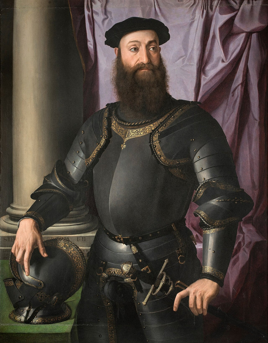 Portrait de Stefano Colonna - Bronzino - Alpha Reproduction