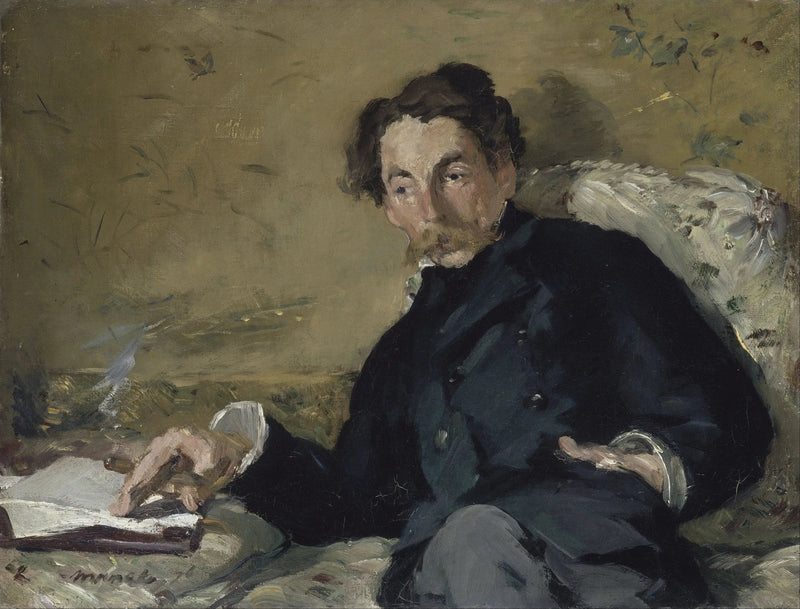 Stéphane Mallarmé Portresi - Édouard Manet