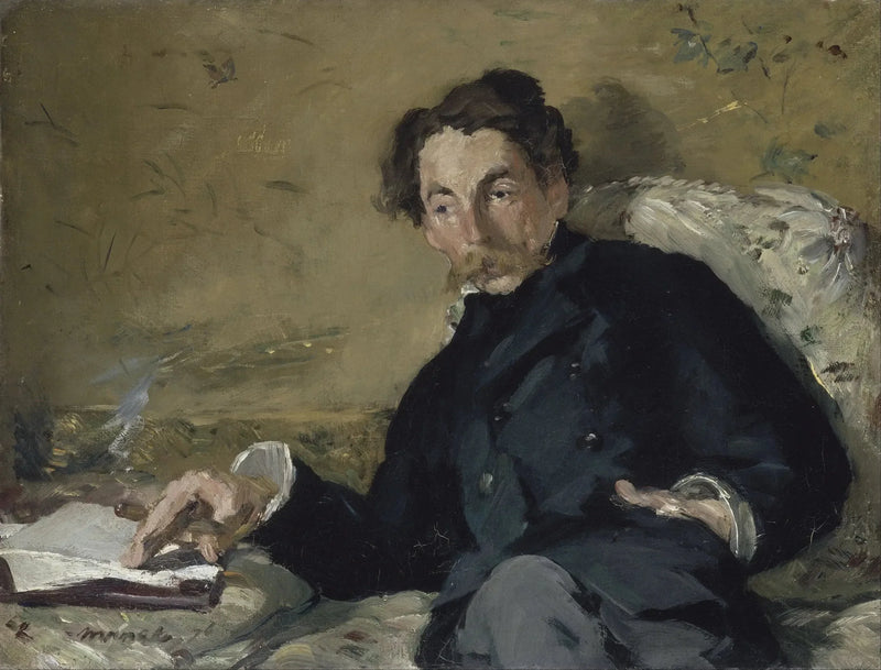 Stéphane Mallarmé Portresi - Édouard Manet