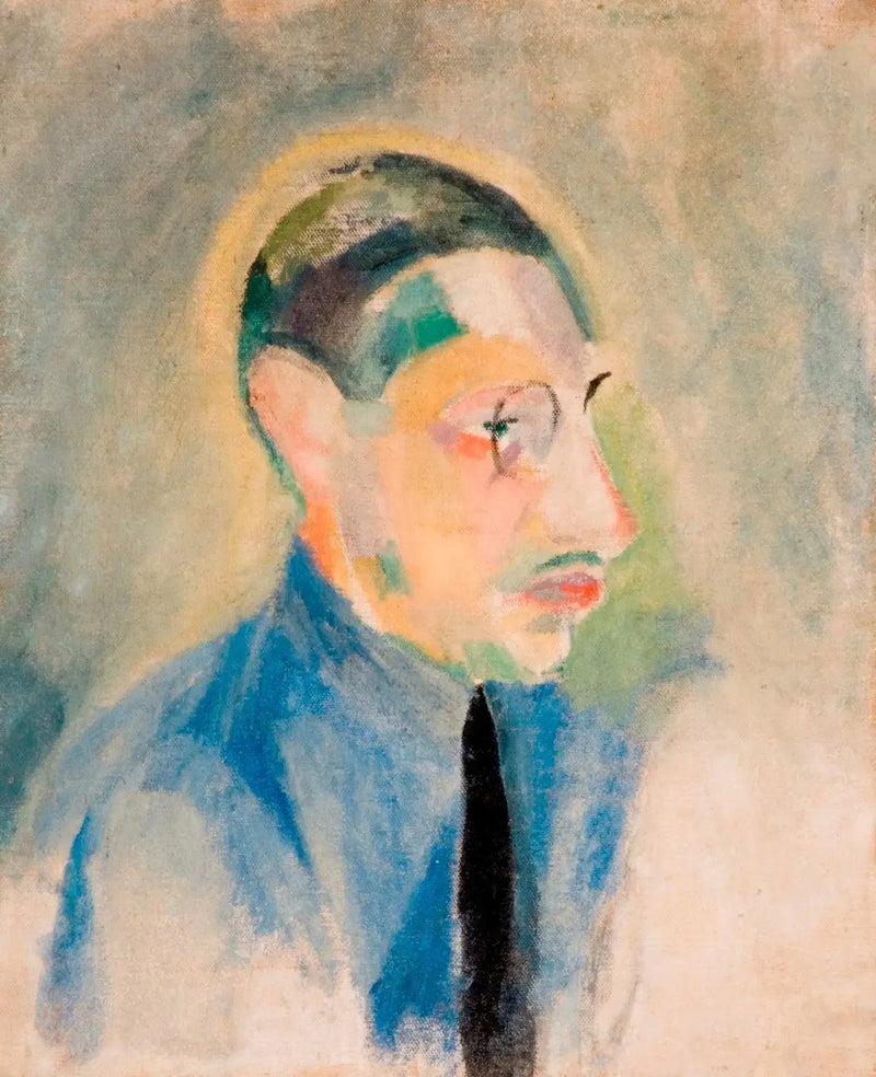 Stravinsky Portresi - Robert Delaunay