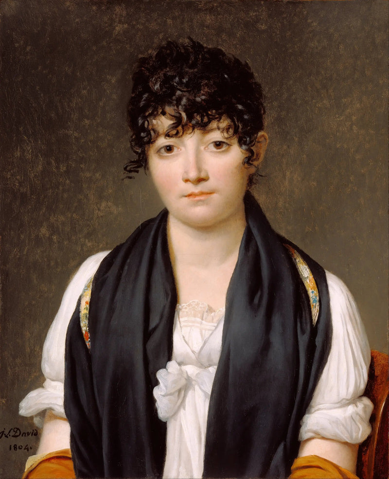 Suzanne Le Peletier de Saint-Fargeau Portresi - Jacques-Louis David