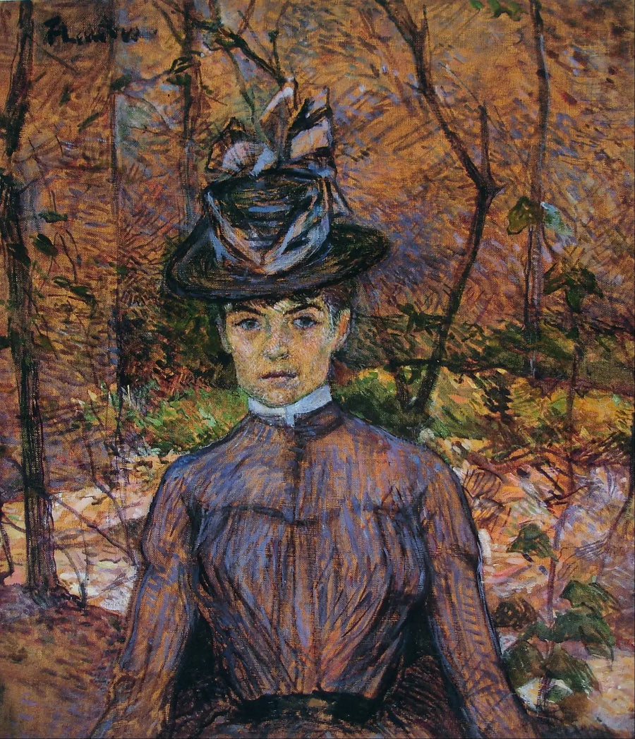 Suzanne Valadon Portresi - Henri de Toulouse-Lautrec
