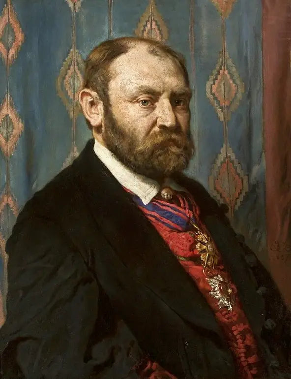 Tadeusz Oksza-Orzechowski Portresi - Jan Matejko