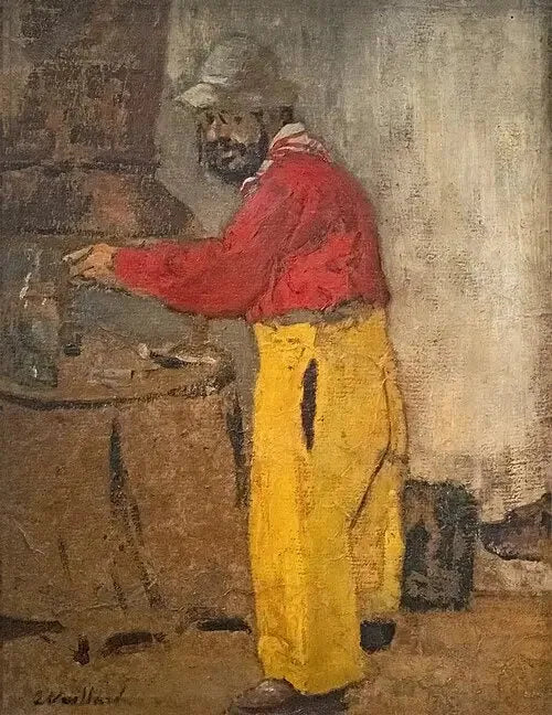 Toulouse Lautrec Portresi, Villeneuve-sur-Yonne'de, Natansonlar'da - Édouard Vuillard