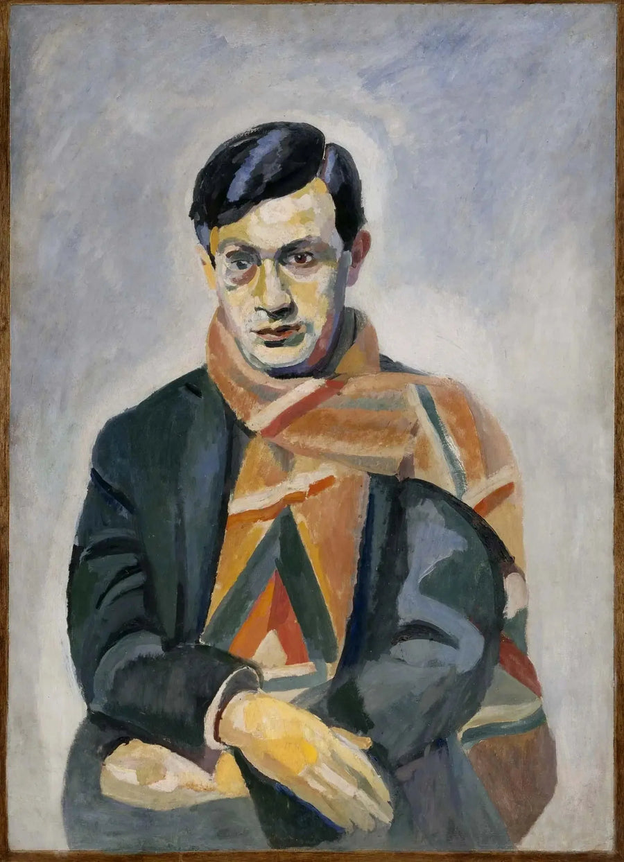 Tristan Tzara Portresi - Robert Delaunay