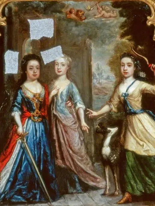 Üç Çocuk Portresi - Pierre Mignard