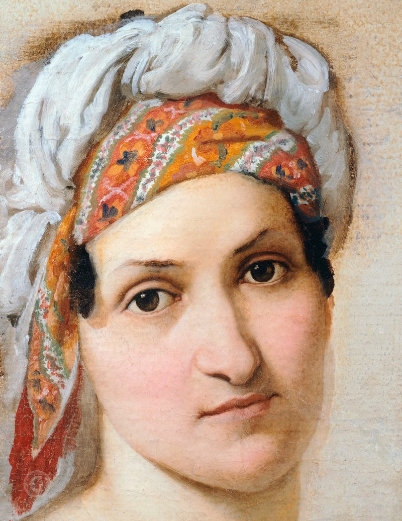 Sanatçının sevgilisi Vincenza Scaccia Portresi - Francesco Hayez