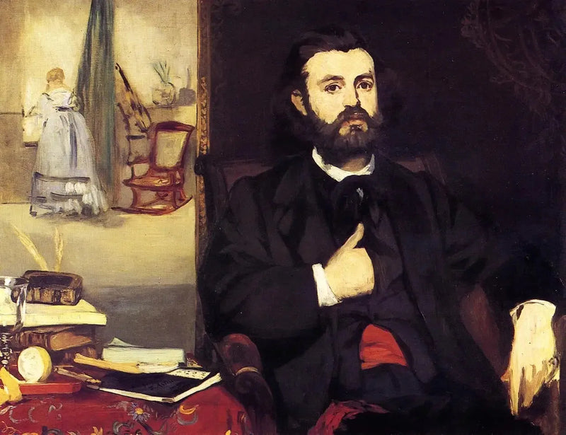 Zacharie Astruc Portresi - Édouard Manet