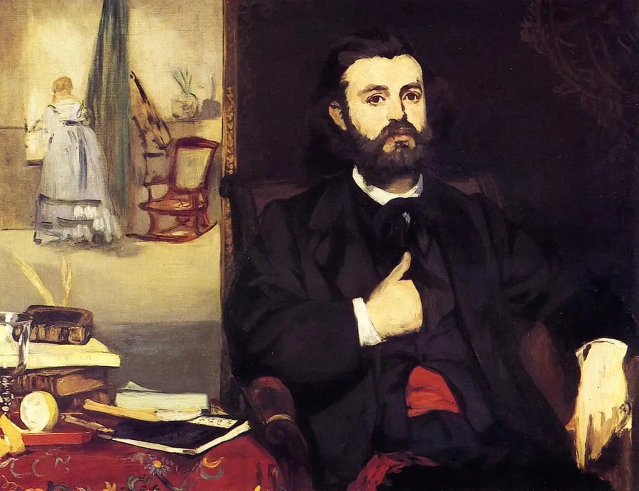 Zacharie Astruc Portresi - Édouard Manet