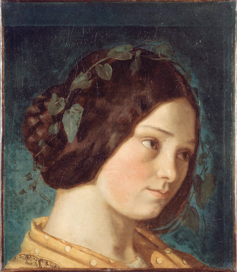 Zélie Courbet Portresi - Gustave Courbet