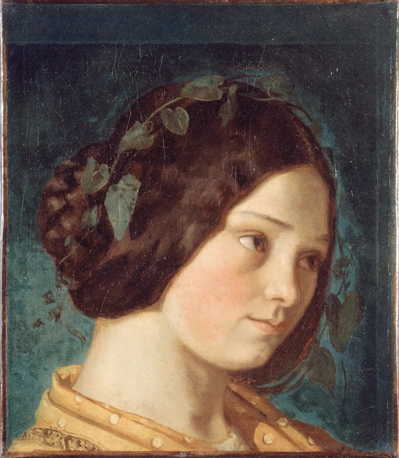 Zélie Courbet Portresi - Gustave Courbet