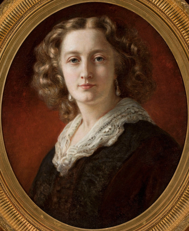 Zofia Odescalchi doğum adı Branicka portresi - Franz Xaver Winterhalter