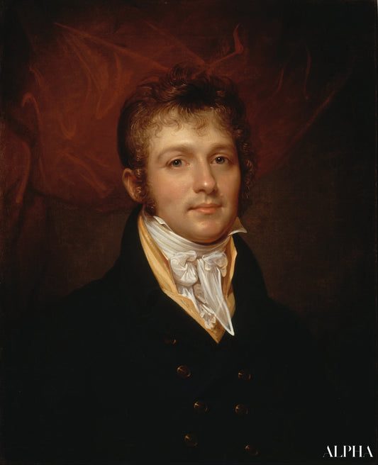 Portrait d'Edward Shippen Burd de Philadelphie - Rembrandt Peale - Reproductions de tableaux et peintures haut de gamme