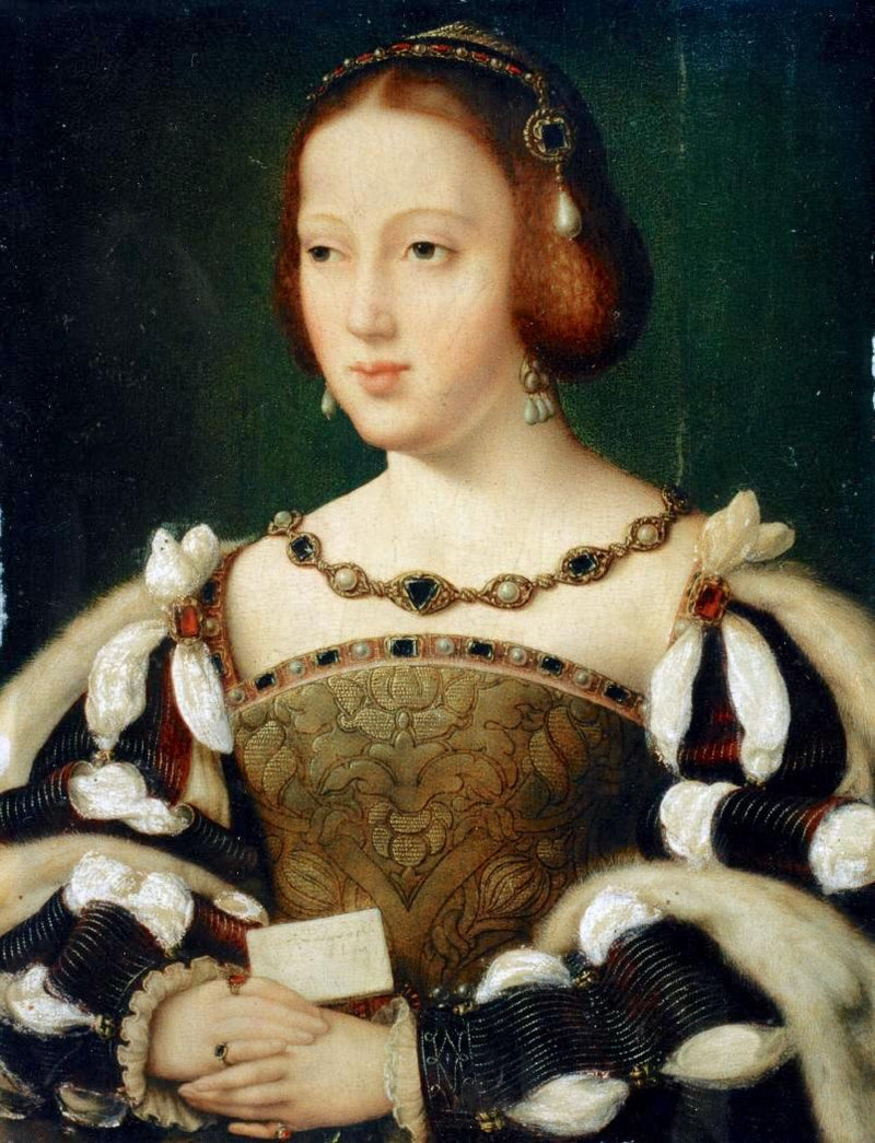 Fransa Kraliçesi Éléonore Portresi - Joos van Cleve