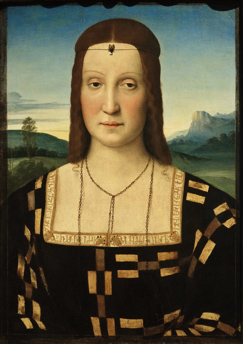 Elisabetta Gonzaga Portresi - Raphael Sanzio