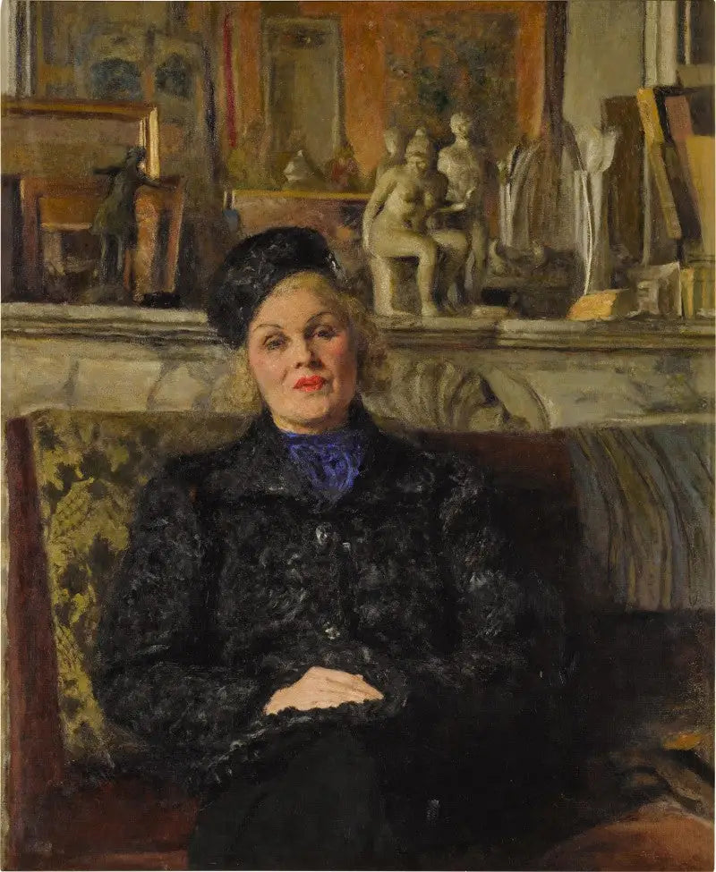 Elvira Popesco Portresi - Édouard Vuillard