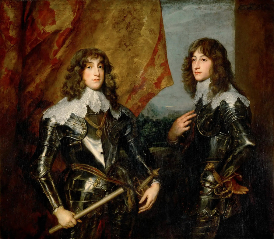 Palatin Prensleri Portresi - Antoine van Dyck