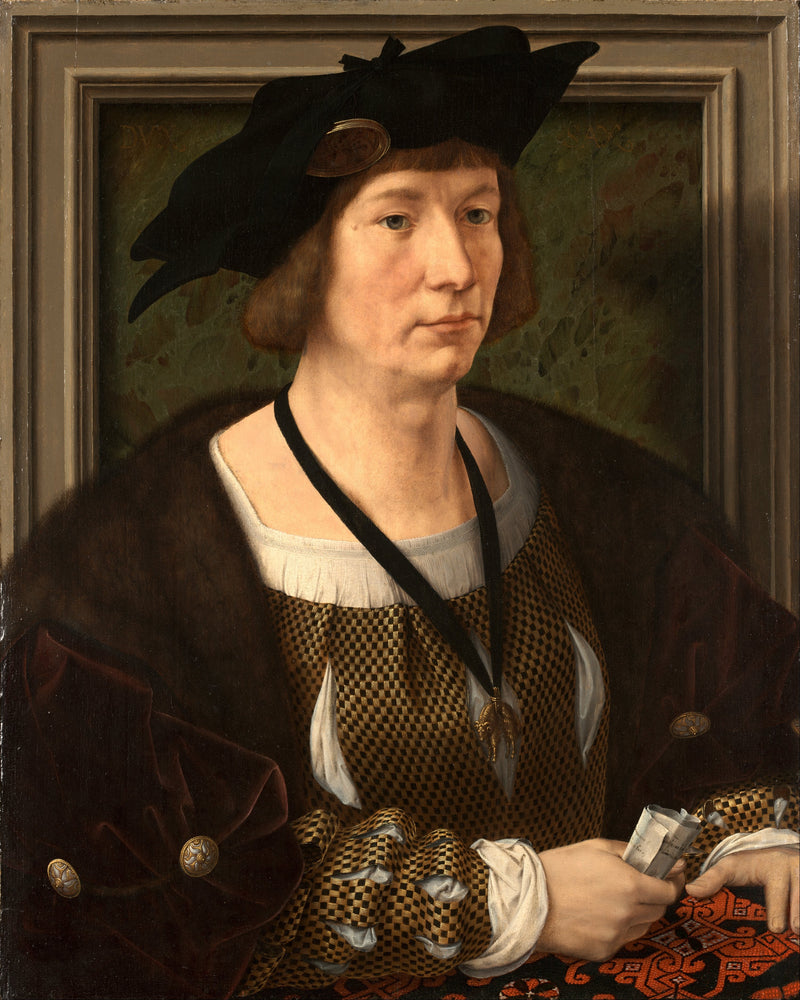 Hendrik III, Nassau-Breda Kontu Portresi - Jan Gossaert