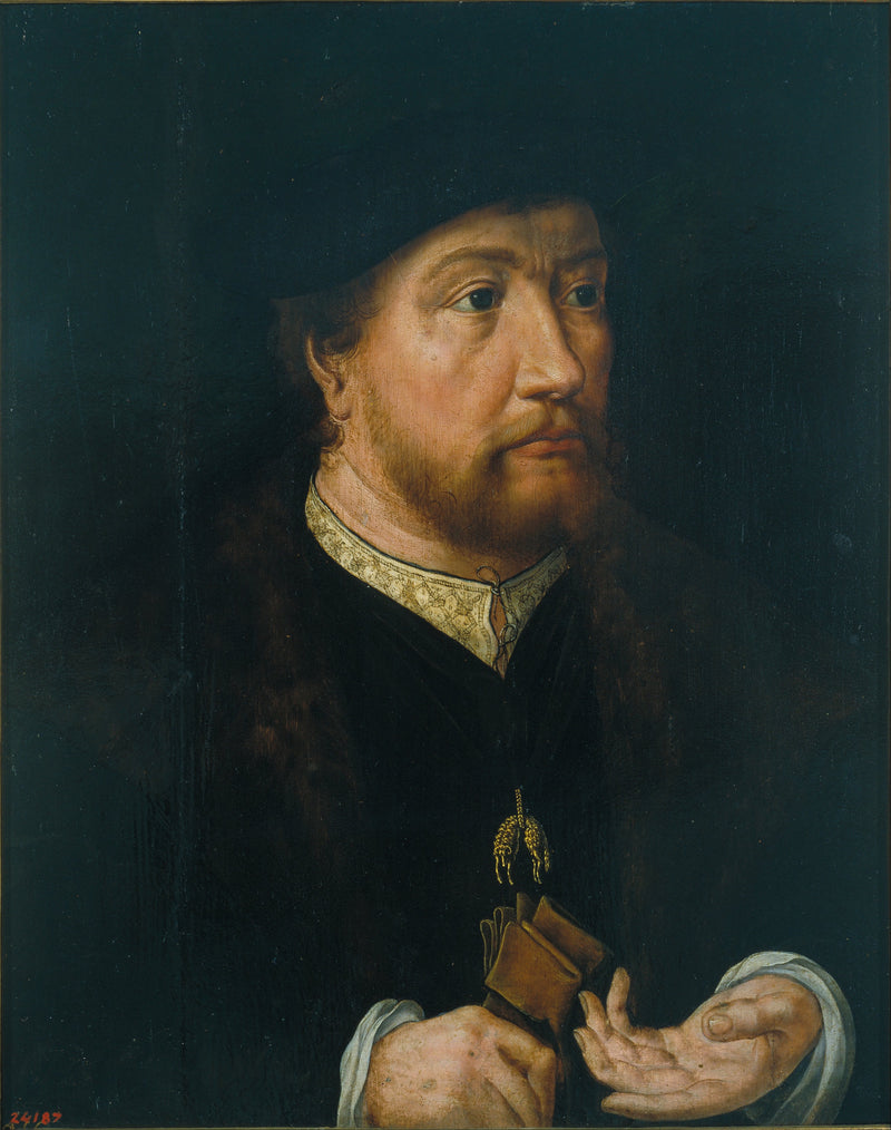 Henri III, Nassau Kontu Portresi - Jan Gossaert