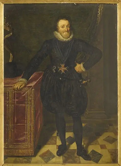 Henri IV Portresi - Frans Pourbus the Younger