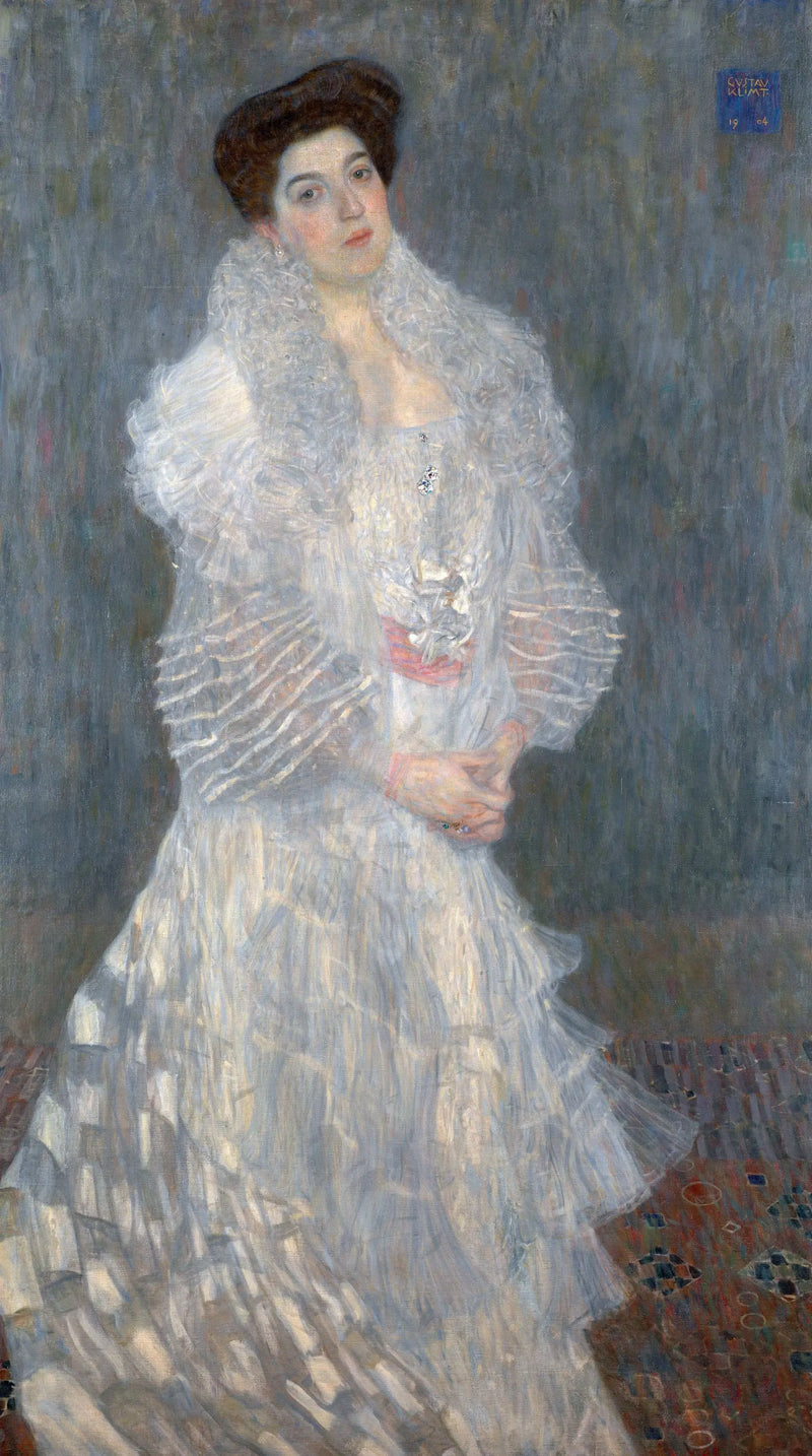 Hermine Gallia Portresi - Gustav Klimt