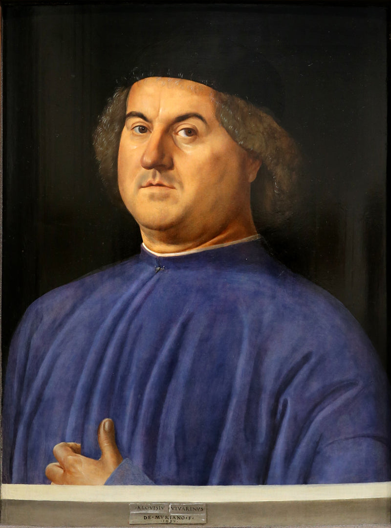 İnsan Portresi - Alvise Vivarini