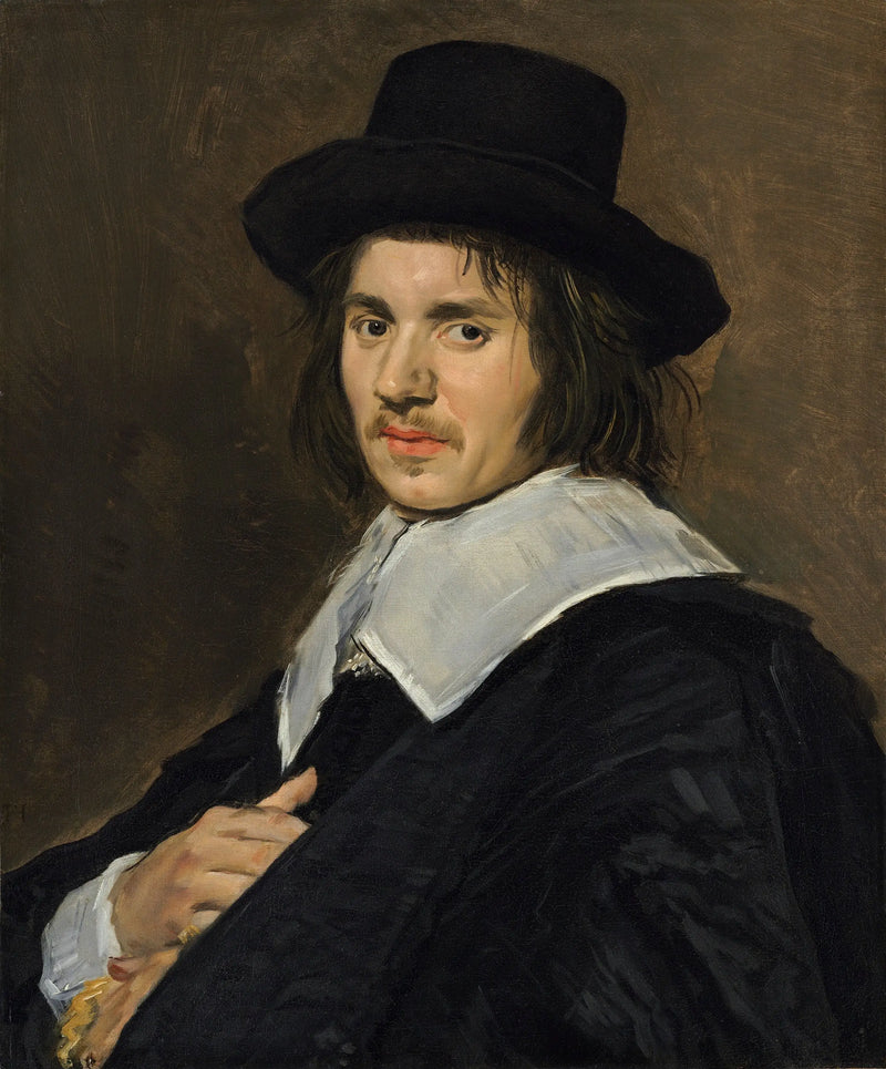 Şapka Takmış Adam Portresi - Frans Hals