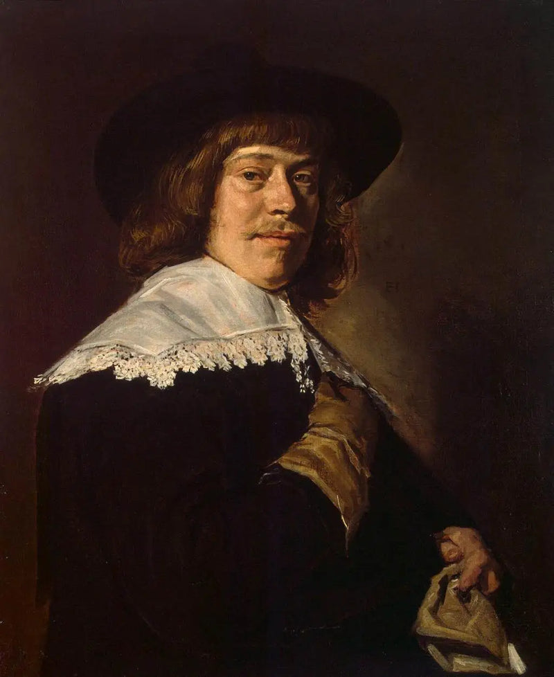 Şapkalı Adam Portresi - Frans Hals