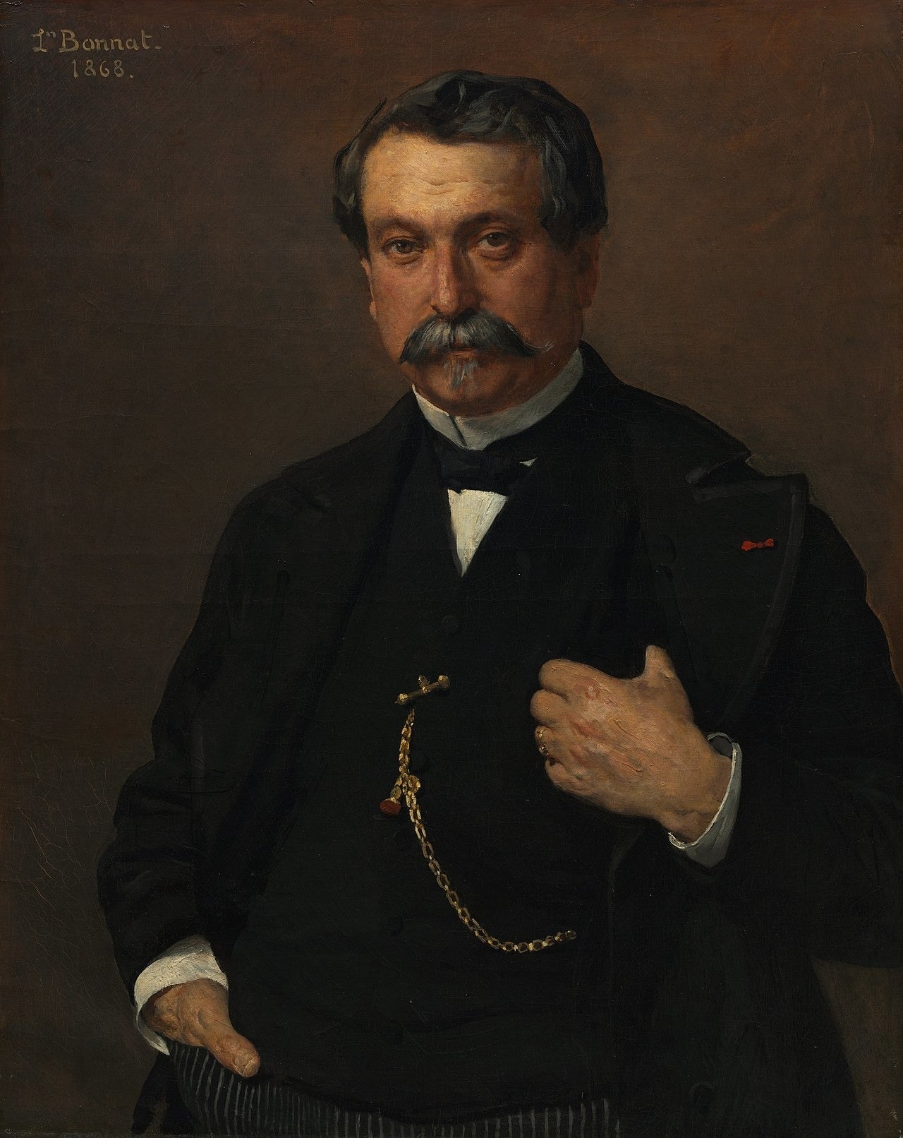 Portrait d’homme - Léon Bonnat