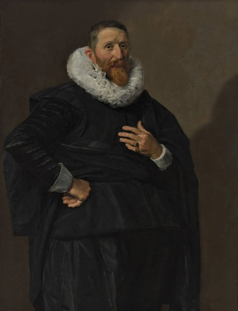 İnsan Portresi, (muhtemelen) Johannes Saeckma (1572-1636) - Frans Hals
