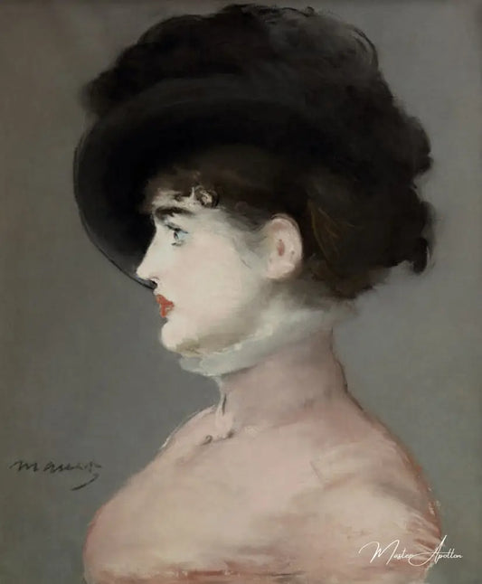 Portrait d'Irma Brunner - Edouard Manet - Reproductions de tableaux et peintures haut de gamme