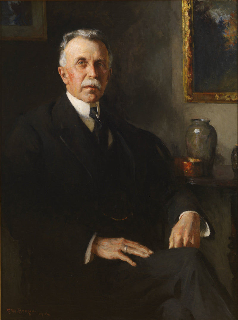 Isaac C. Bates, Esq. Portresi - Frank Weston Benson